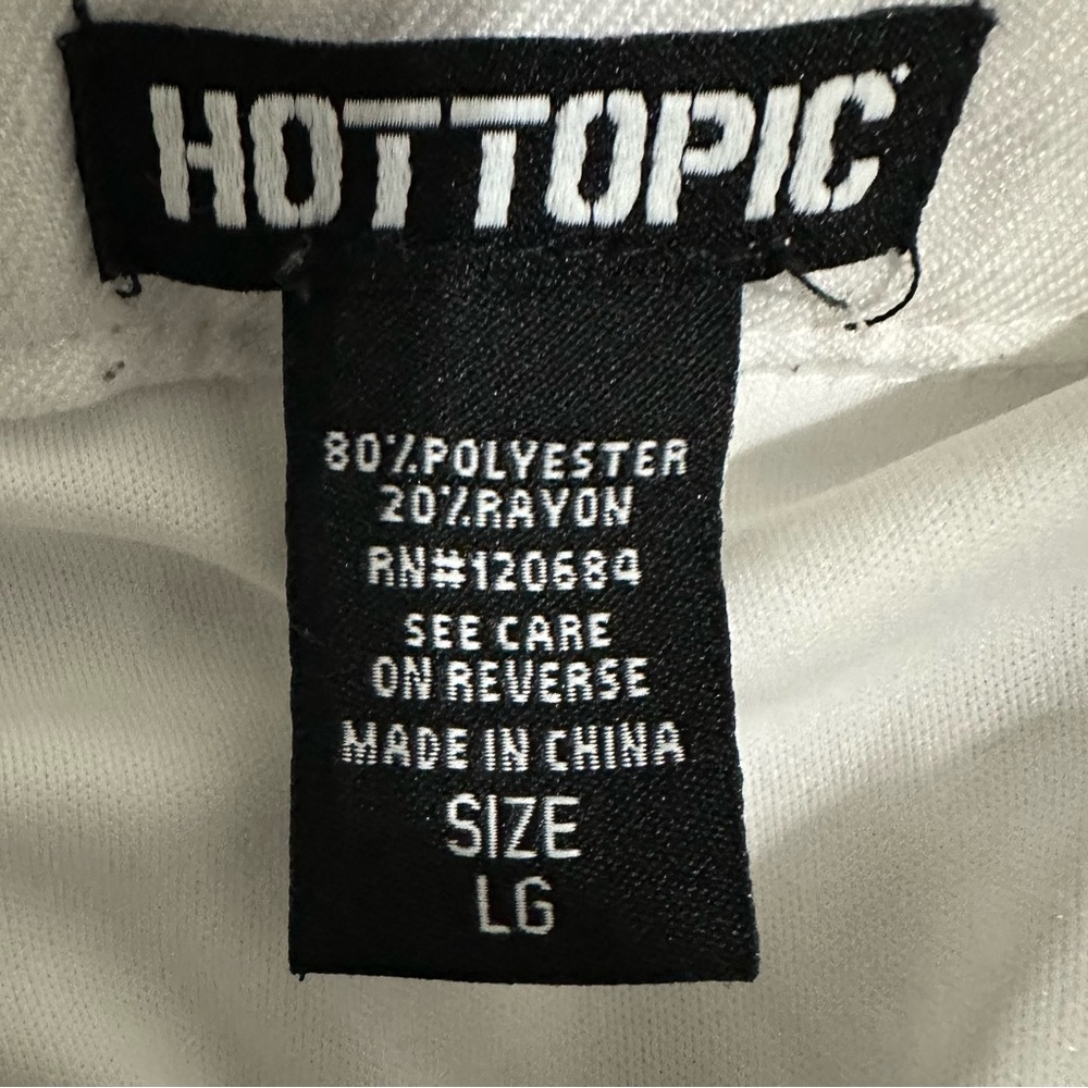 Hot topic white pleated skirt Large - Picture 15 of 16